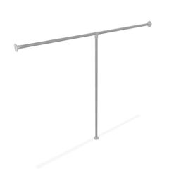 Kledingrek Rouen Plafond | Staal 33.7 mm | Plafond/Wand | DIY