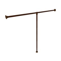 Kledingrek Rouen| Vintage Brown 33.7 mm | Vloer/Wand | DIY