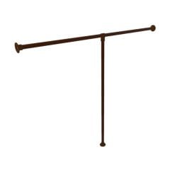 Kledingrek Rouen| Vintage Brown 26.9 mm | Vloer/Wand | DIY