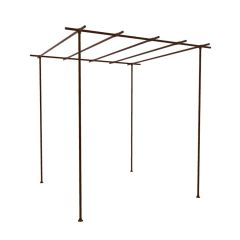 Pergola Trogir | Vintage Brown 33.7 mm | Vrijstaand | DIY