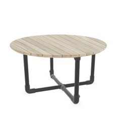 Bijzettafel Flachau | Zwart 33.7 mm | DIY