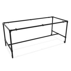 Tafel Graz | Zwart 33.7 mm | Wiel | DIY