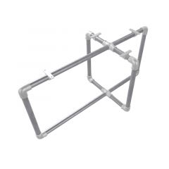 Tafel Innsbruck | Staal 48.3 mm | Voet | DIY