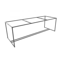 Tafel Klagenfurt  XL | Vierkant Zwart 25x25 MM | DIY