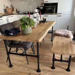 Tafel Vienna | Staal 48.3 MM | Voet | DIY