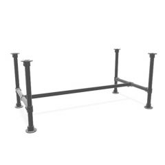 Tafel Vienna | Zwart 48.3 MM | Voet | DIY