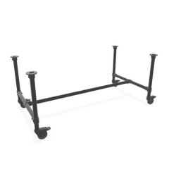 Tafel Villach| Zwart 42.4 MM | Wiel | DIY