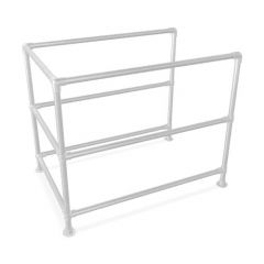 Traphek Kranj | Staal 33.7 mm | Voet | DIY