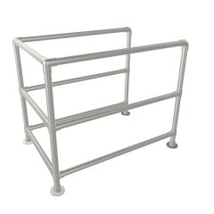 Traphek Kranj | RVS 42.4 mm | Voet | DIY