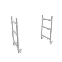 Trolley Jellina | Staal 26.9 mm | Wiel | DIY