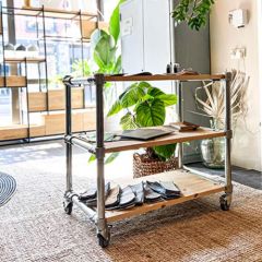 Trolley Jellina| Staal 33.7 mm | Wiel | DIY