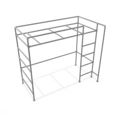 Hoogslaper Basel | Staal 33.7 mm | Voet | DIY