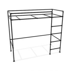 Hoogslaper Geneve | Zwart 33.7 mm | Voet | DIY