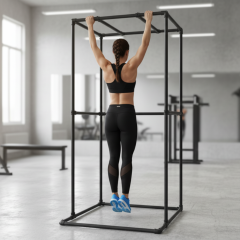 Pull up rack Fernie | Zwart 33.7 mm | Vrijstaand | DIY