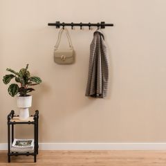 Kapstok Canterbury | Zwart 33.7 mm | Wand | DIY