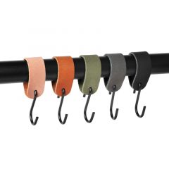 S-haak met lus (diverse kleuren)