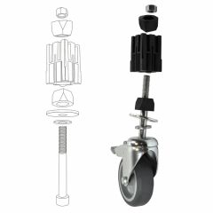 Expander t.b.v. Wiel - vierkant (40mm)