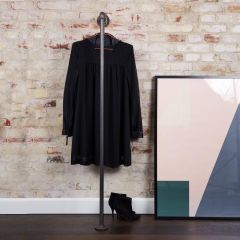 Kledingrek Grenoble | Zwart 26.9 mm | Vloer/Wand | DIY