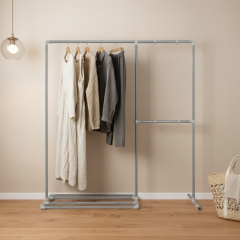 Kledingrek Lille | Staal 26.9 mm | Voet | DIY