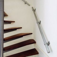 Trapleuning Keila | Staal 42.4 mm | Wand | DIY