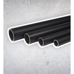 Zwarte Steigerbuis - 42.4 mm