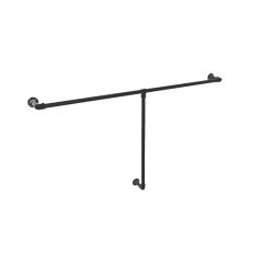 Kledingrek Strasbourg | Zwart 33.7 mm | Wand | DIY