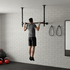 Pull up bar Surrey | Staal 33.7 mm | Plafond/wand| DIY