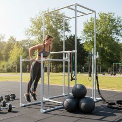 Dipstation Yukon | Staal 33.7 mm | Vrijstaand | DIY