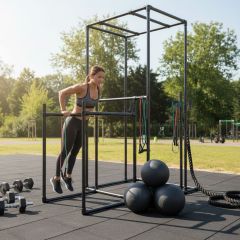 Dipstation Yukon | Staal 33.7 mm | Vrijstaand | DIY