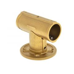 Voetplaat + T-Stuk - GOLD / RVS (30.0)