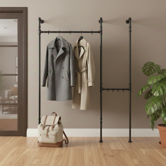 Kapstok Wakefield | Zwart 33.7 mm | Staand | DIY