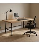 Bureau Barcelona | Zwart 33.7 mm | Voet | DIY