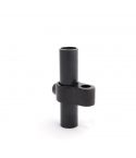 Buiskoppeling - Scharnieroog - 33,7mm - zwart