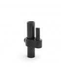 Buiskoppeling - Scharnierpen- 26,9mm - zwart