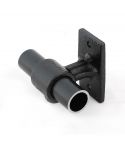 Buiskoppeling - Leuningdrager - 42,4 mm - zwart