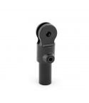 Buiskoppeling - Huls Enkel Scharnierstuk Zwart - 33,7mm