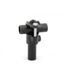 Buiskoppeling - Open T-Stuk - zwart 48,3mm