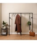 Kledingrek Avignon | Zwart 26.9 mm | Wand | DIY