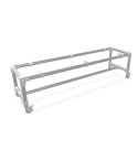 Bankje Eschen | Staal 33.7 mm | Wiel | DIY