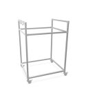 BBQ Meubel Gamba | Vierkant Staal 25x25 mm | Wiel | DIY