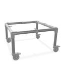 Bijzettafel Gerlos | Staal 33.7 mm | Wiel | DIY