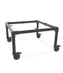 Bijzettafel Gerlos | Zwart 33.7 mm | Wiel | DIY