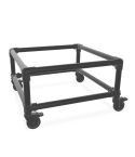 Bijzettafel Gerlos Duo | Zwart 33.7 mm | Wiel | DIY