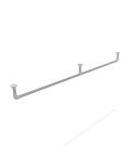 Gordijnroede Cordoba | Staal 33.7 mm | Plafond | DIY