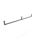 Gordijnroede Cordoba | Zwart 33.7 mm | Plafond | DIY