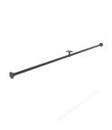 Gordijnroede Rosario | Zwart 33.7 mm | Wand/Plafond | DIY