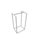 Haardhout rek Lund | Zwart 21.3 mm | Draagbaar | DIY