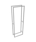 Haardhout opslag Malmo| Vierkant Staal 25x25 mm | Vloer | DIY