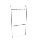 Kapstok Chester | Zwart 33.7 mm | Staand | DIY
