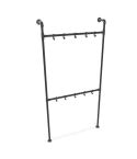 Kapstok Chester | Zwart 33.7 mm | Staand | DIY
